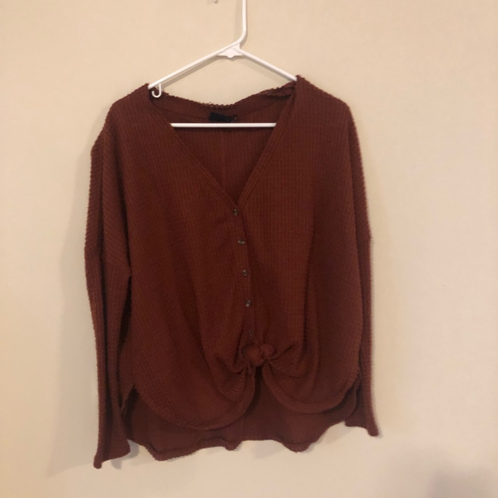 Oversized slouchy sweater shirt